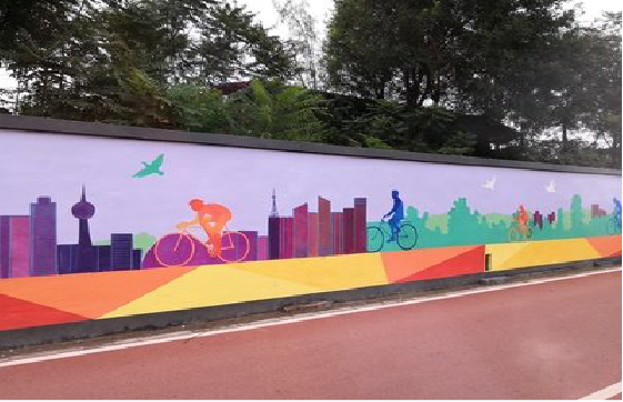 道县墙体彩绘-围墙