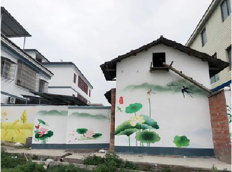 道县室外墙绘-从选材到保养。