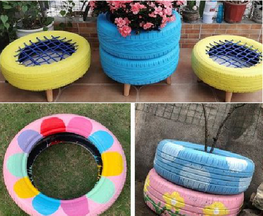 道县墙体彩绘-变废为宝