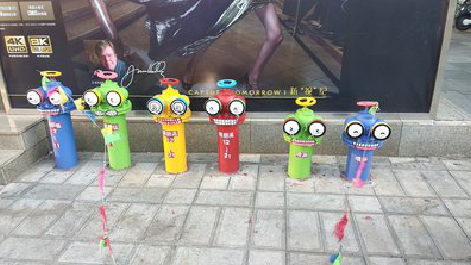 道县商业区彩绘