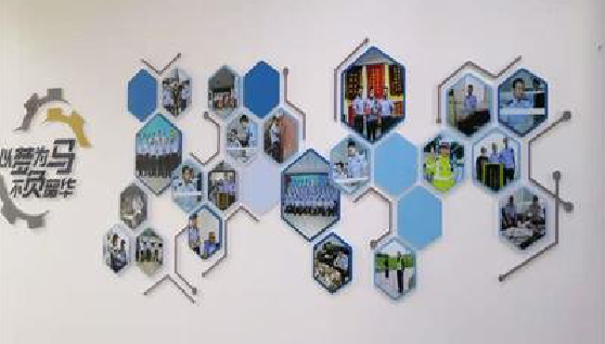 道县文化墙最常见的做法。