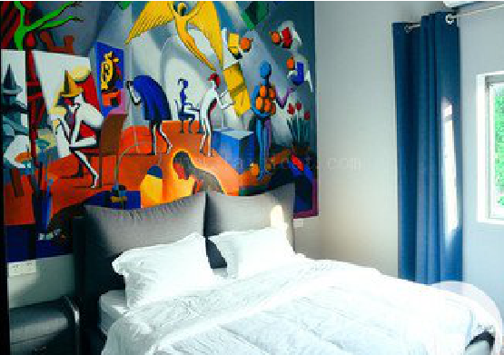 道县对于酒店的墙体彩绘而言更注重哪些方面？