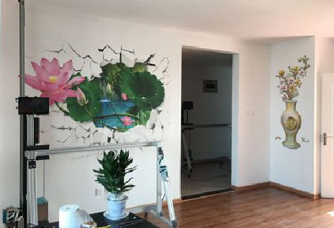 道县墙体彩绘相比墙纸的优势。