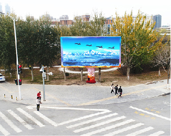 道县户外大屏广告投放要点。